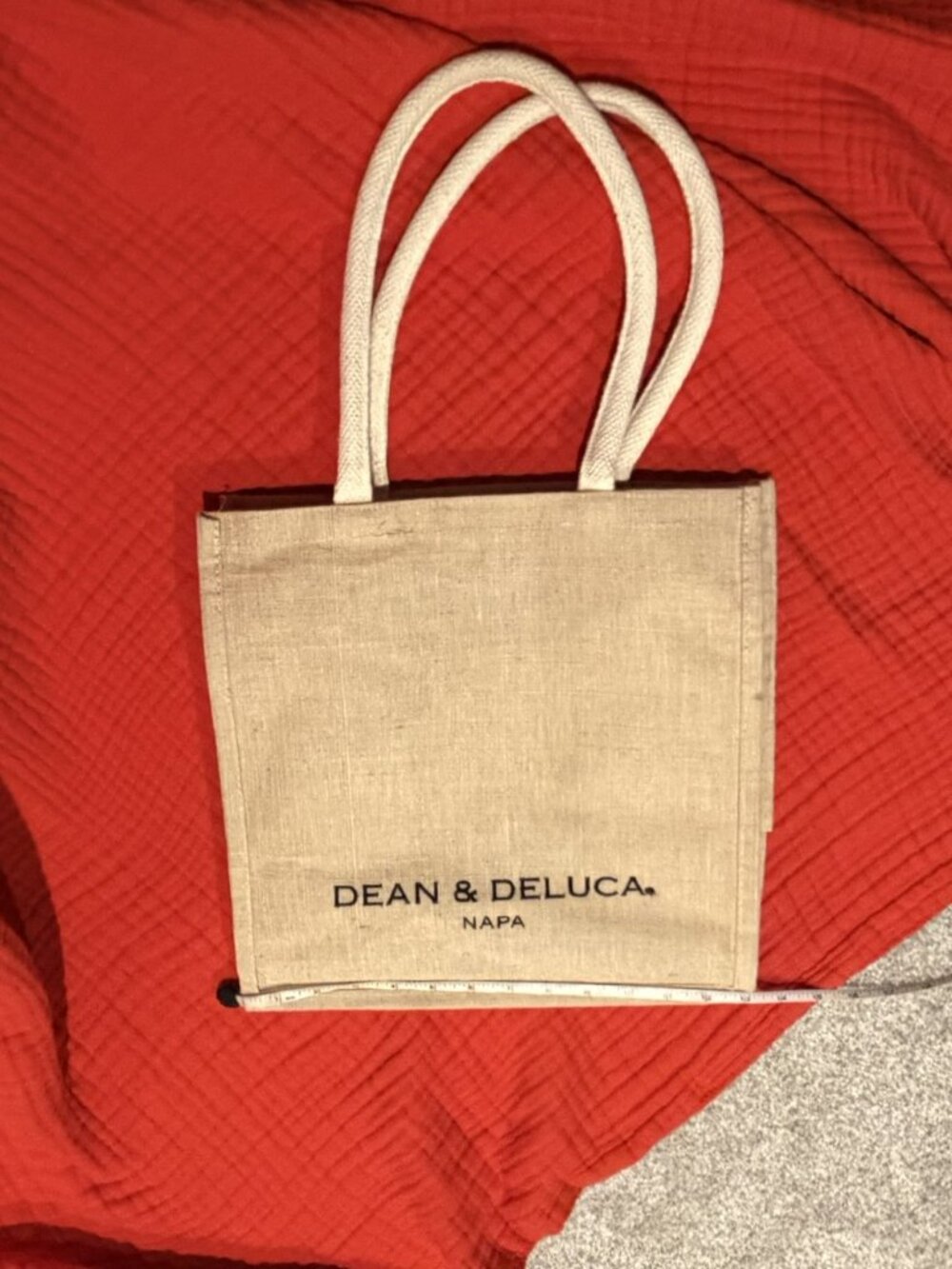 Dean & Deluca Napa Rope‑Handle Tote - Picture 2 of 4